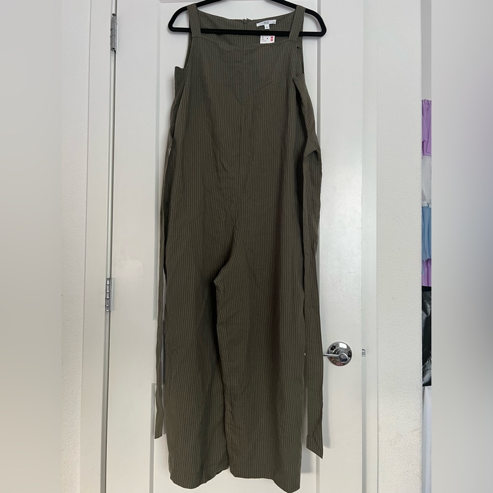 Uniqlo Olive Green Jumpsuit